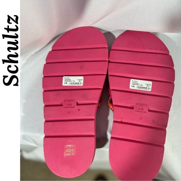 FREE PEOPLE BY SCHULTZ MEL SPORTY SANDALS NWT IN PINK SIZE 9.5 - Picture 6 of 8